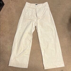 Anthropologie The Colette Cropped Wide-Leg Pants by Maeve: Corduroy Edition